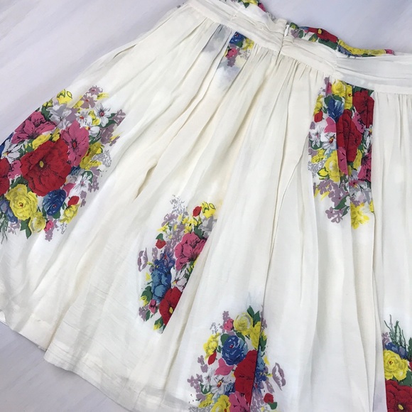 Twinkle by wenlan floral print midi skater skirt - Picture 4 of 6